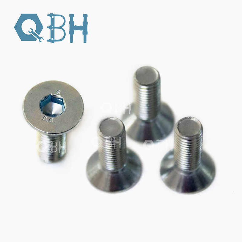¿Para qué se utiliza un perno de cabeza plana DIN7991?