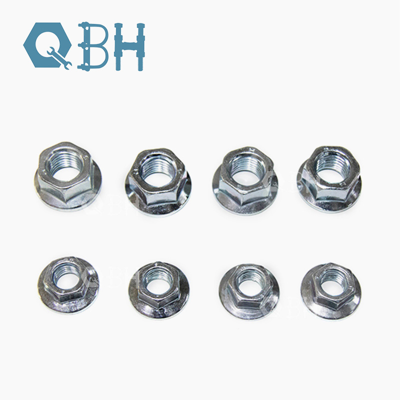 DIN6923 Tuercas con brida hexagonal sin dientes